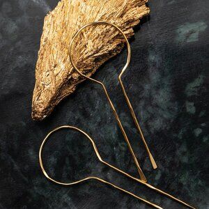Gold Earrings, Brand , Scout curated wears,